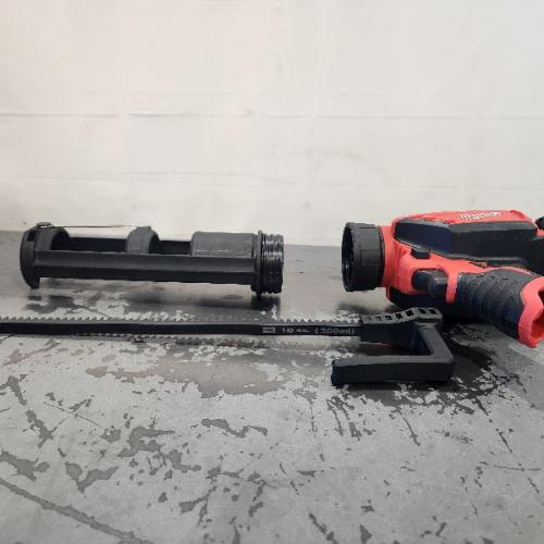 AS-IS- Milwaukee M12 12V Cordless 10oz Caulk/Adhesive Gun (Tool Only)