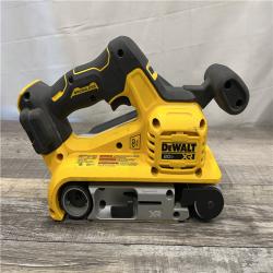 AS-IS DEWALT 20V MAX* XR Brushless Cordless Belt Sander (Tool-Only)