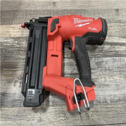 AS-IS Milwaukee FUEL 18-Volt Lithium-Ion Brushless Cordless Gen II 18-Gauge Brad Nailer (Tool-Only)