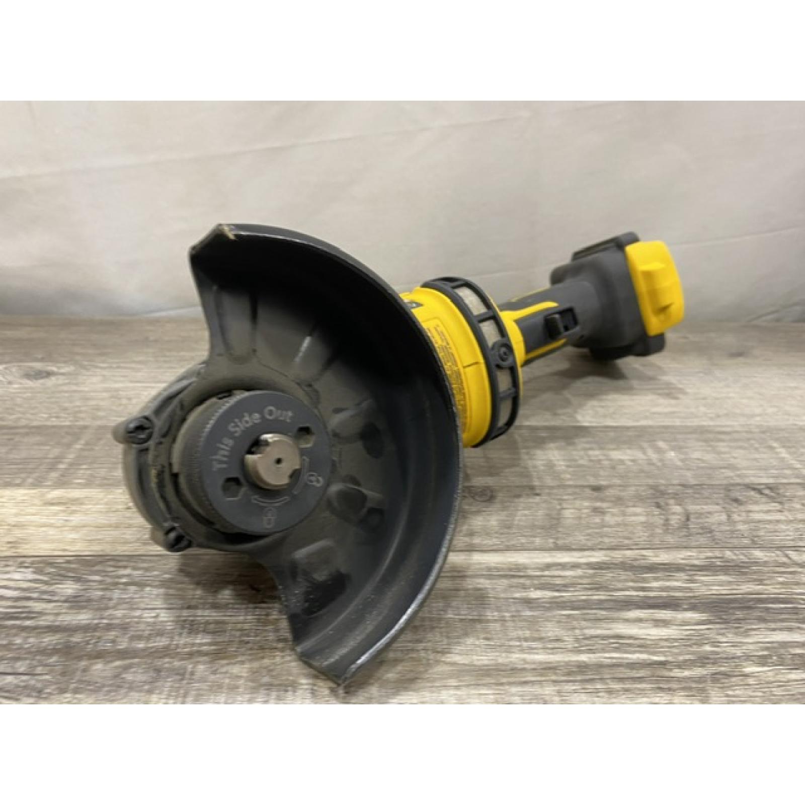 AS-IS DEWALT FLEXVOLT 60V MAX Cordless Brushless 4.5 in. to 6 in. Small Angle Grinder with Kickback Brake (Tool Only)