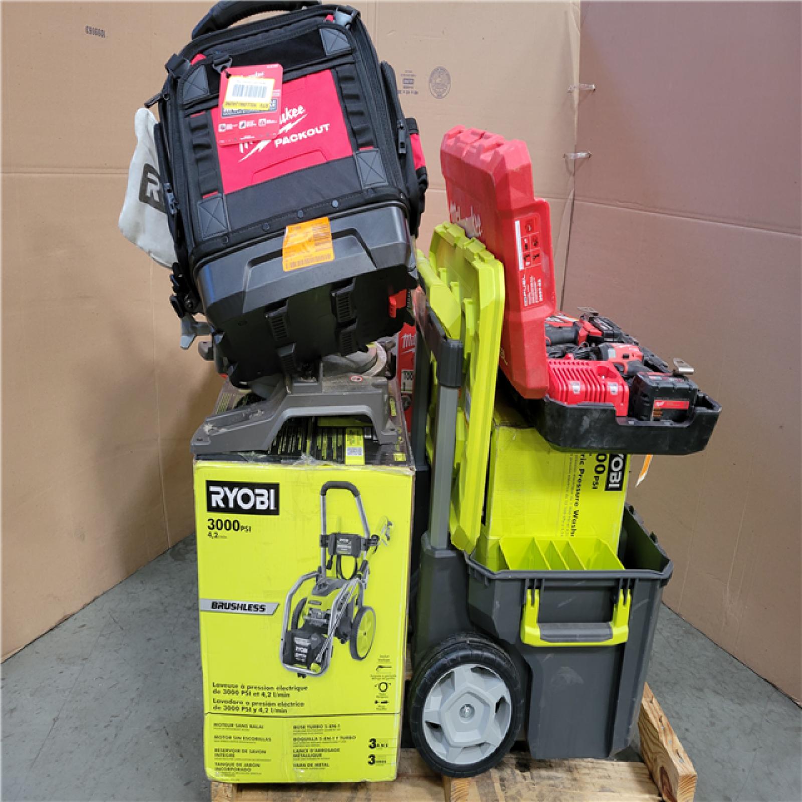 CALIFORNIA AS-IS TOOL PALLET