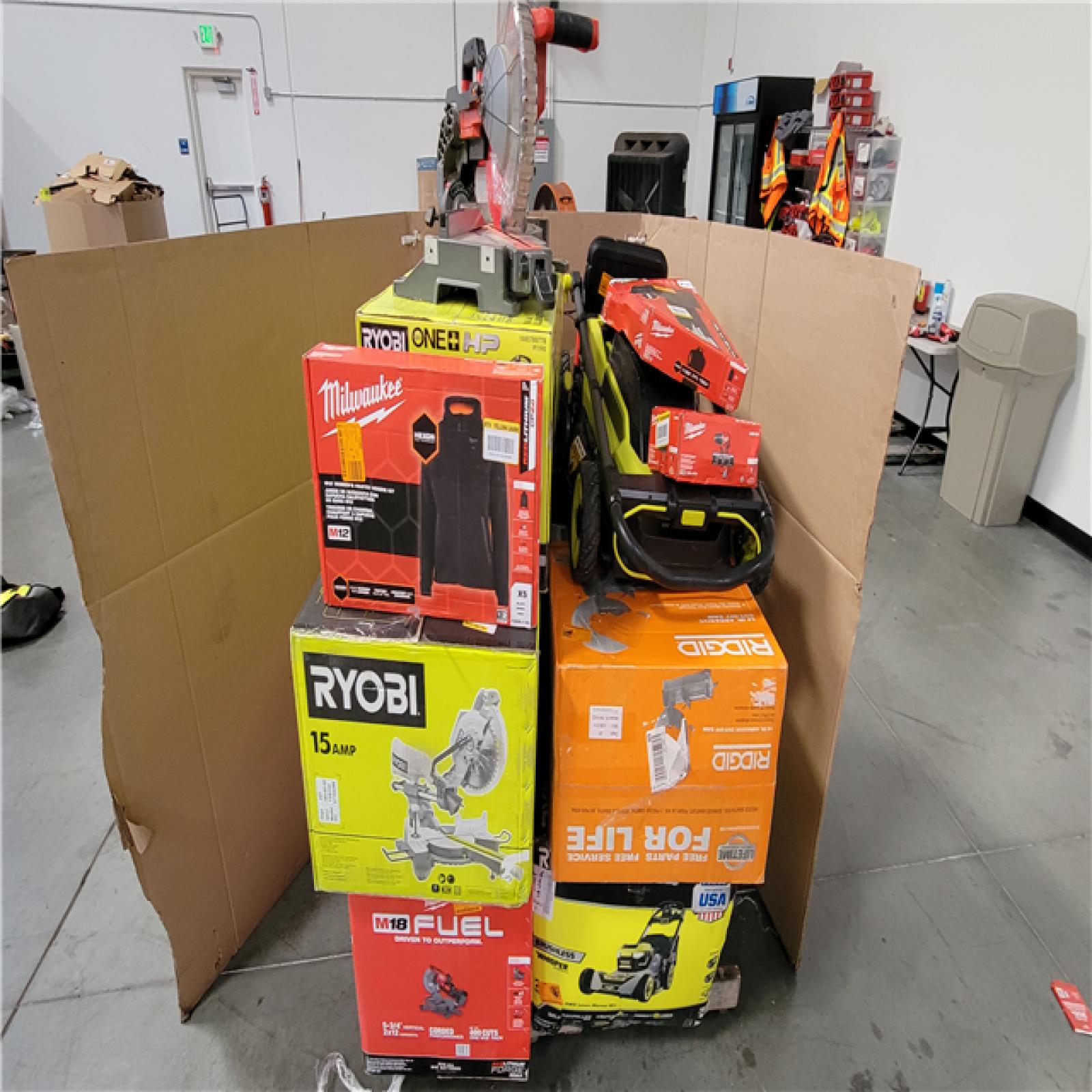 CALIFORNIA AS-IS TOOL PALLET