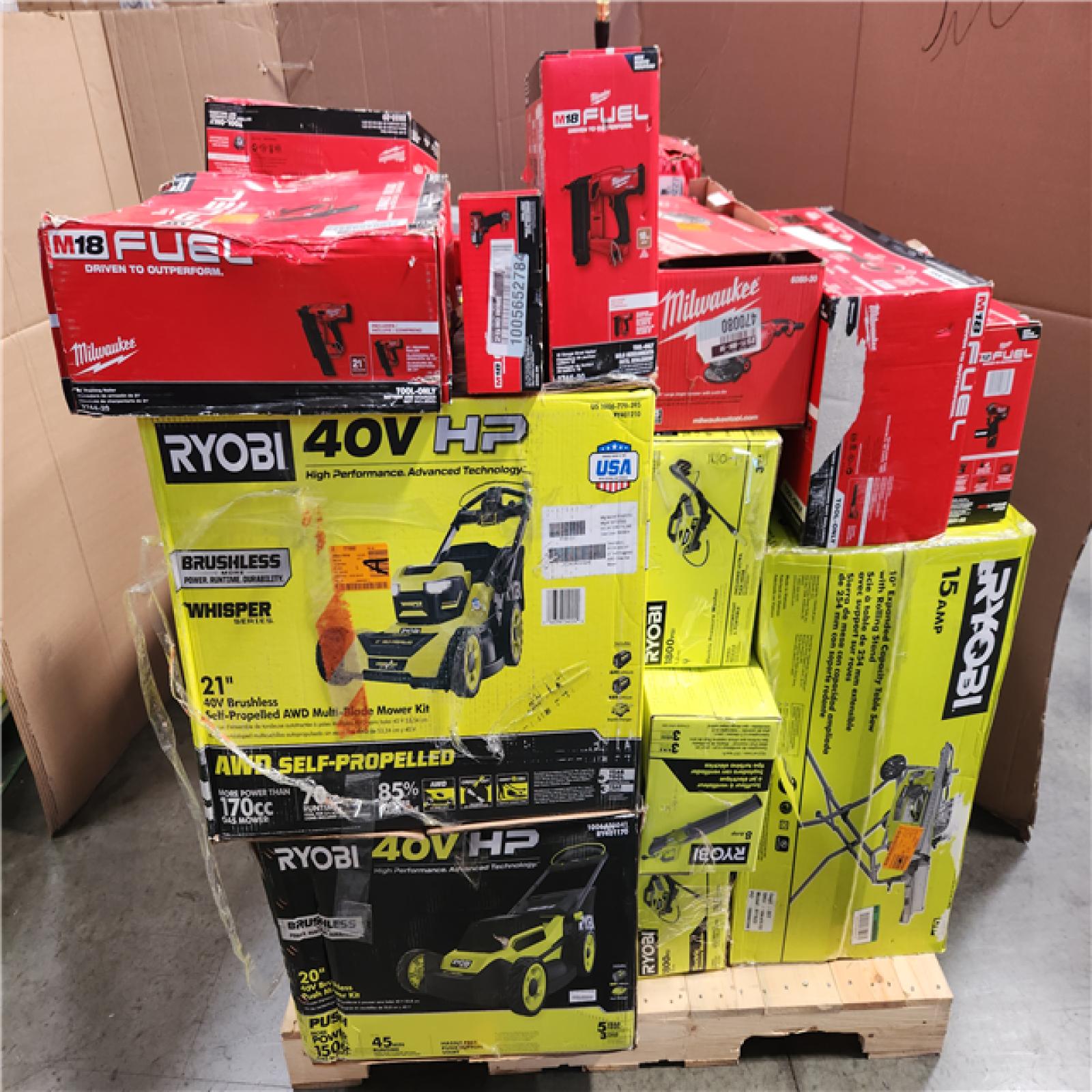 CALIFORNIA AS-IS TOOL PALLET