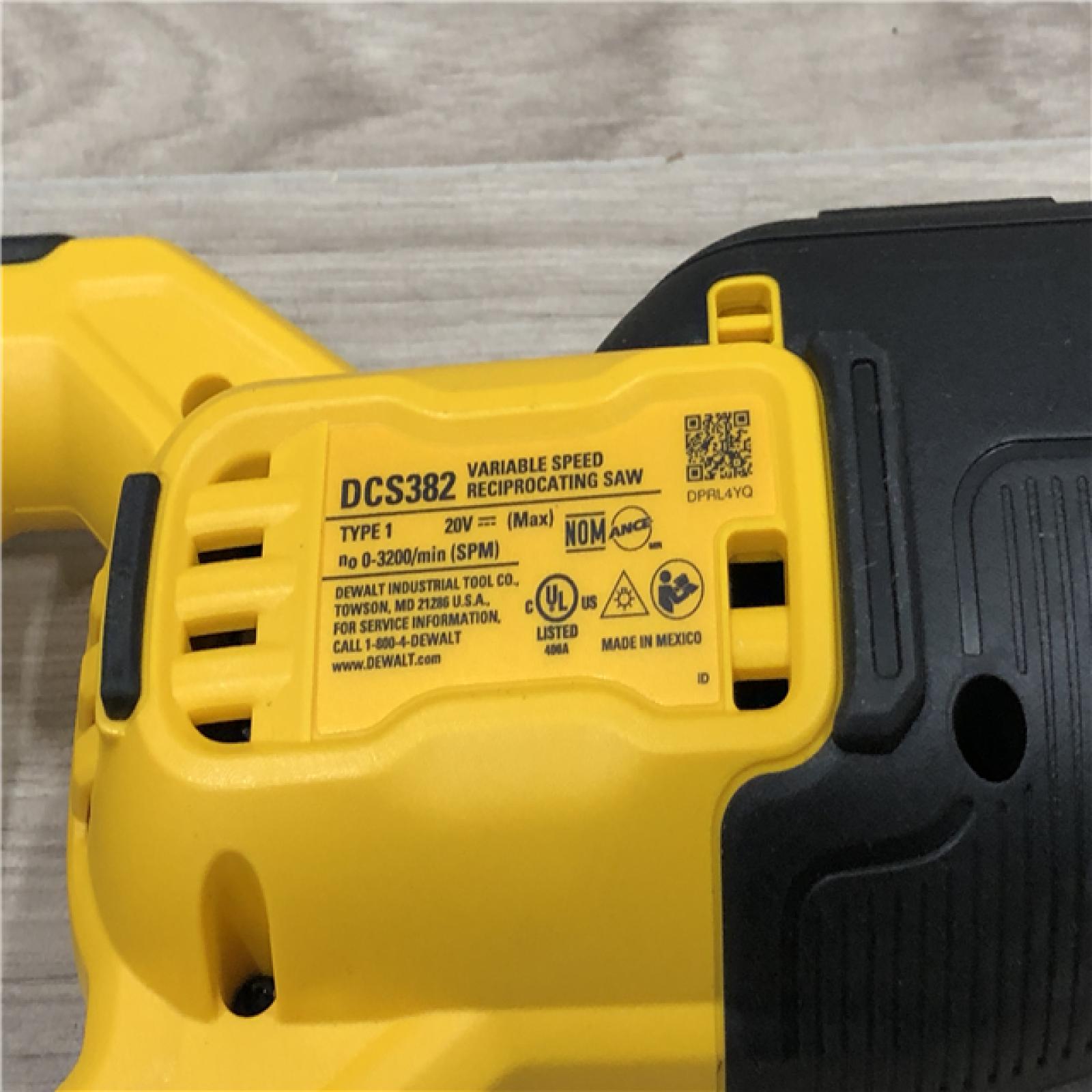 AS-IS DEWALT 20V MAX XR Cordless Reciprocating Saw (Tool Only)