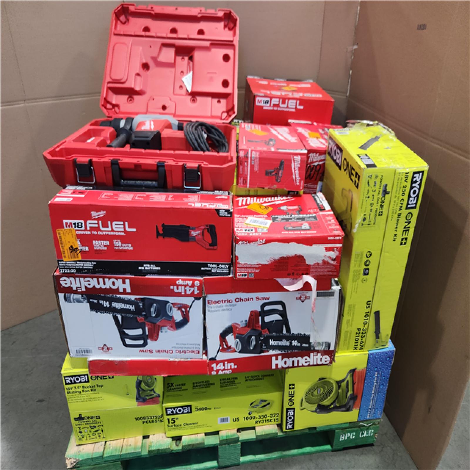 California AS-IS Tool Pallet