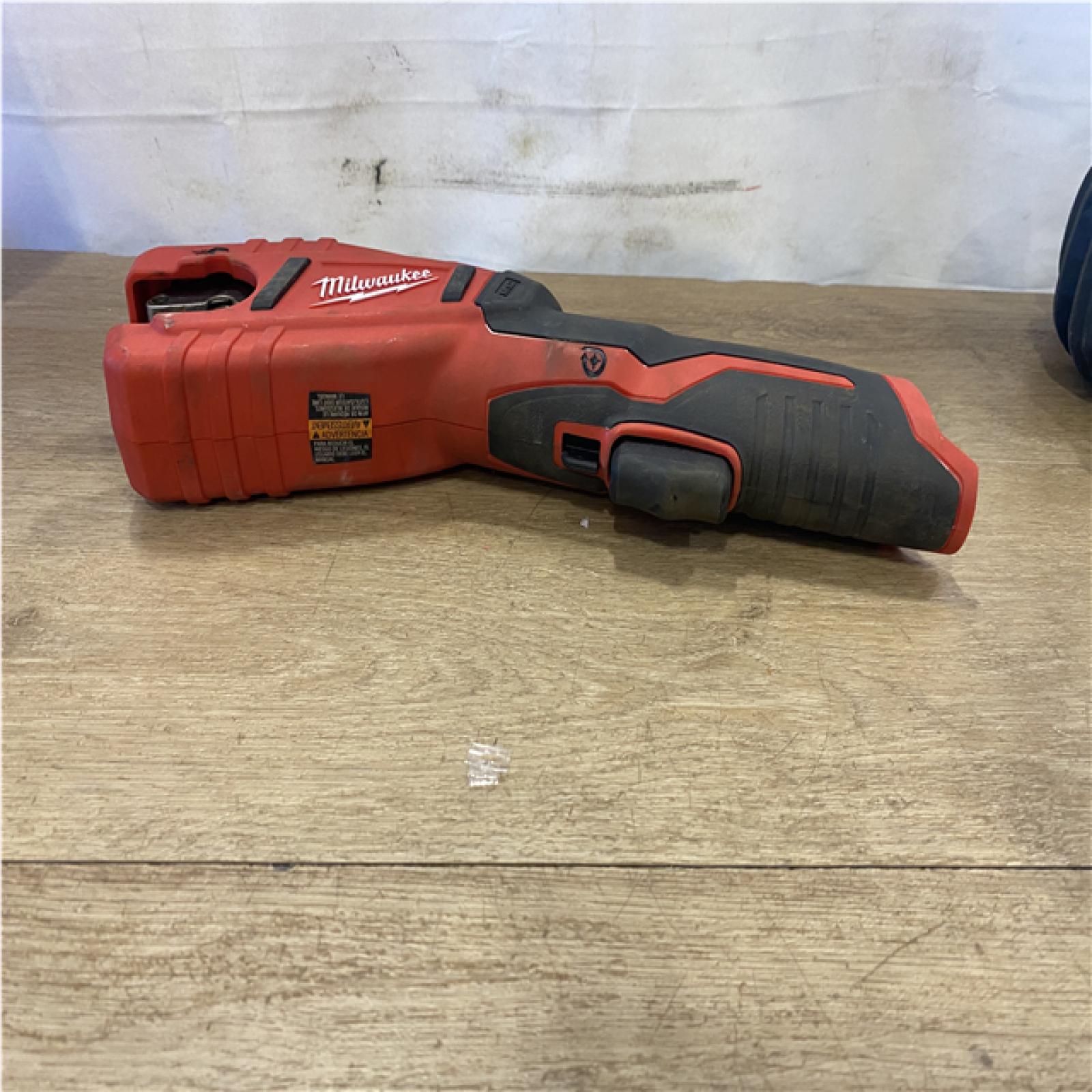 AS-IS Milwaukee 12V Lithium-Ion Cordless Copper Tubing Cutter (Tool-Only)