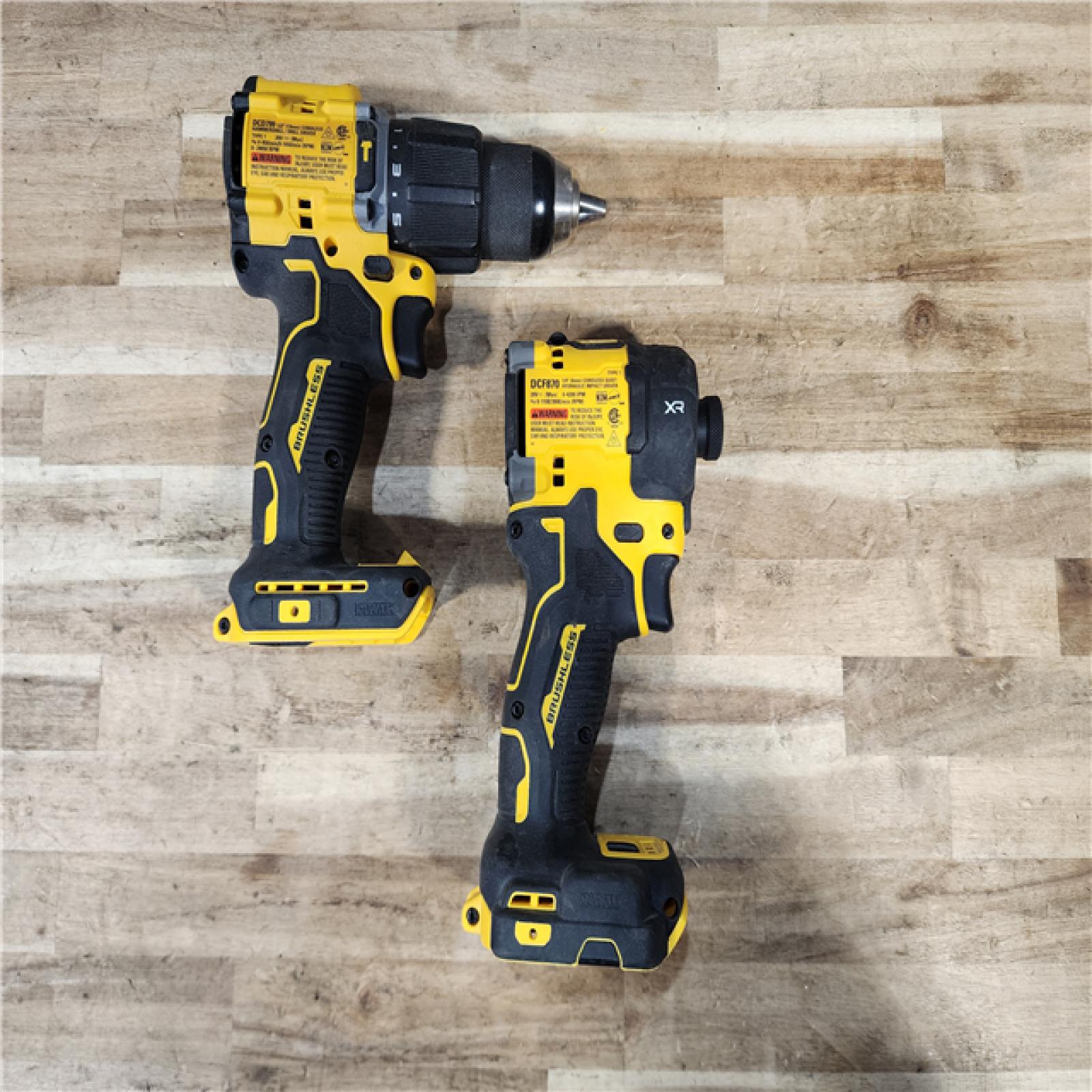 HOUSTON LOCATION - AS-IS DEWALT 2 TOOL COMBO