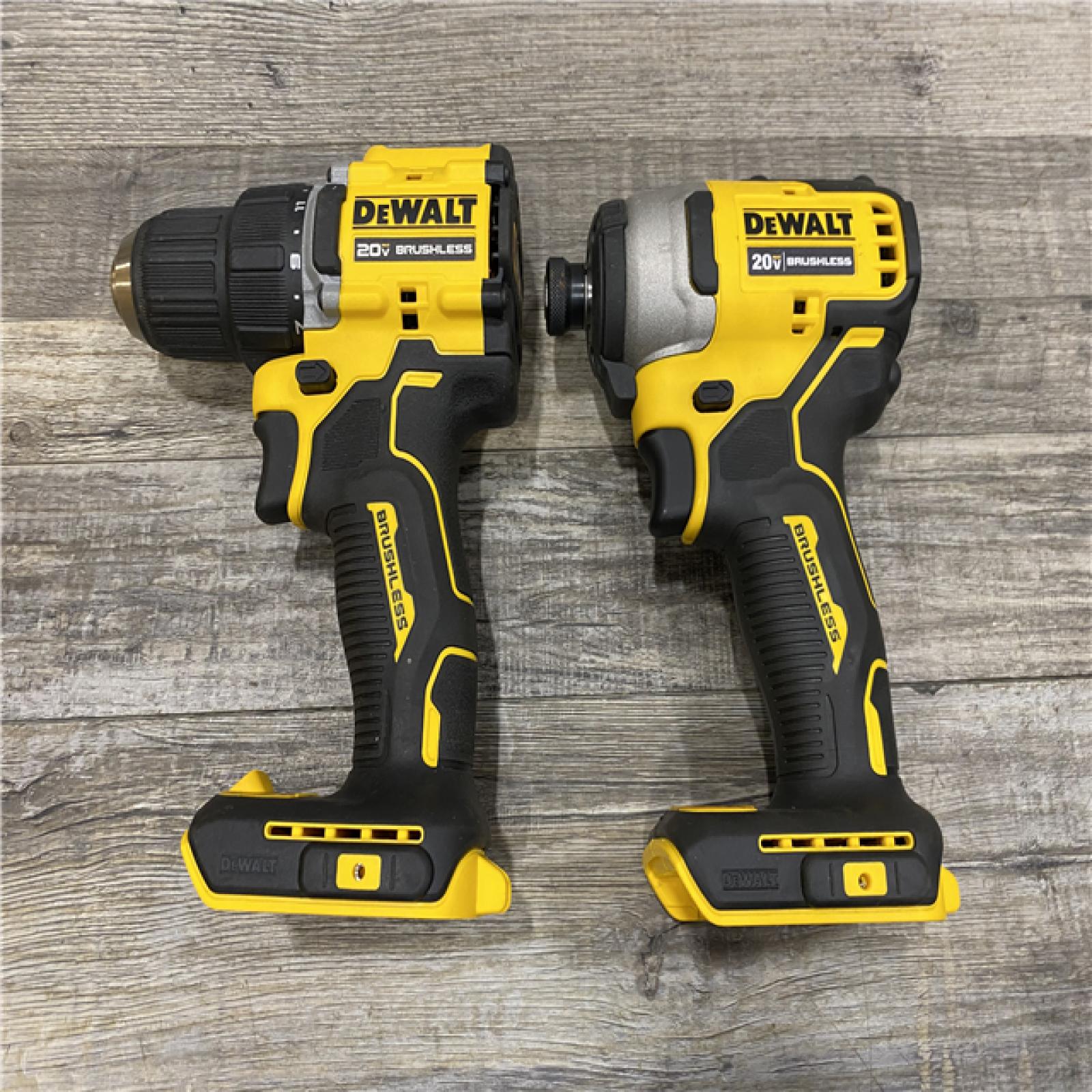 AS-IS DEWALT ATOMIC 20-Volt MAX Lithium-Ion Cordless Combo Kit