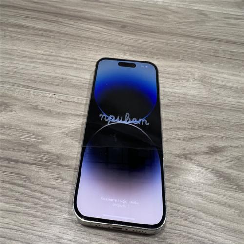 AS-IS Apple iPhone 14 Pro (256GB  Silver)  MQ0X3LL/A
