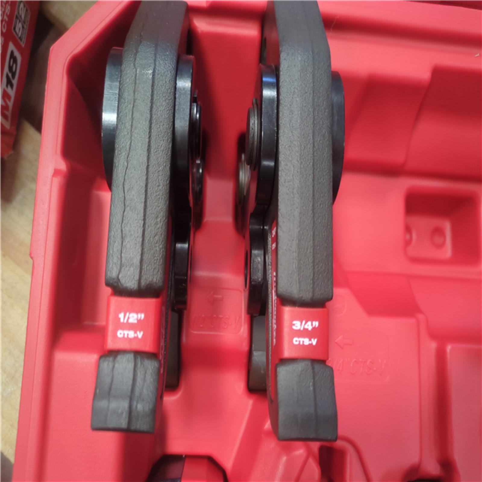 CALIFORNIA AS-IS MILWAUKEE FORCELOGIC M18 PRESS TOOL KIT