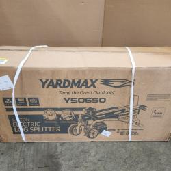 Phoenix NEW YARDMAX 6.5-Ton 15 Amp Horizontal Electric Log Splitter (SEALED)
