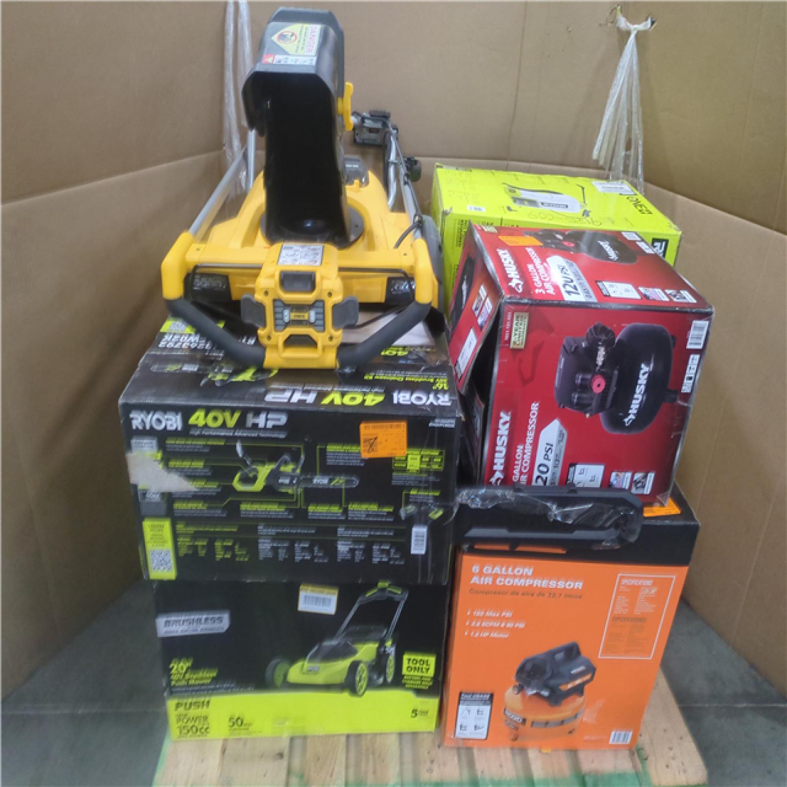 California AS-IS OUTDOOR POWER EQUIPMENT