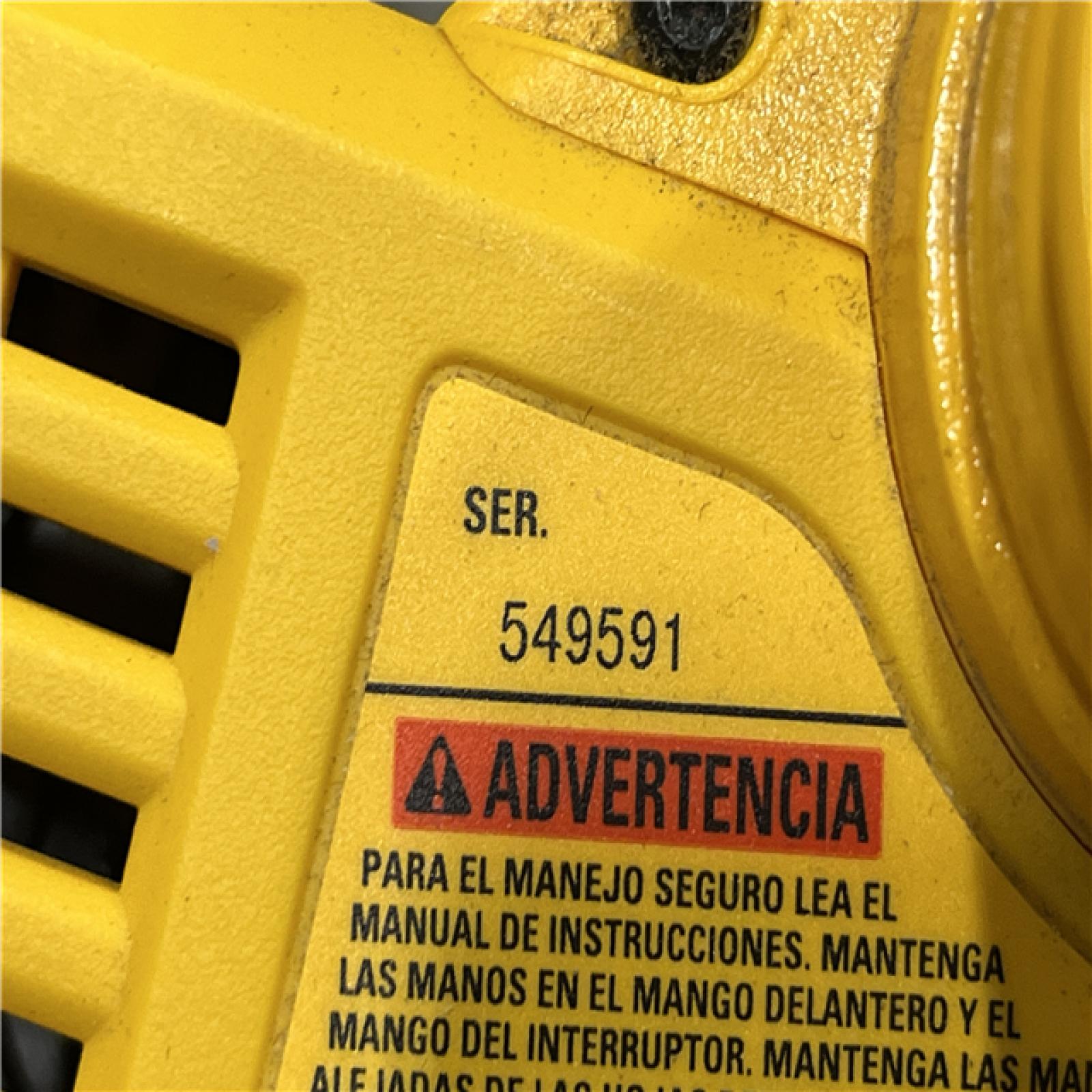 AS-IS DEWALT 20V MAX XR Cordless Brushless 3-1/4 in. Planer (Tool Only)