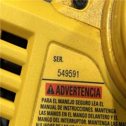 AS-IS DEWALT 20V MAX XR Cordless Brushless 3-1/4 in. Planer (Tool Only)
