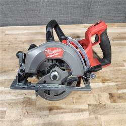 HOUSTON LOCATION - AS-IS Milwaukee FUEL 18V Lithium-Ion Cordless 7-1/4 in. Rear Handle Circular Saw (Tool-Only)