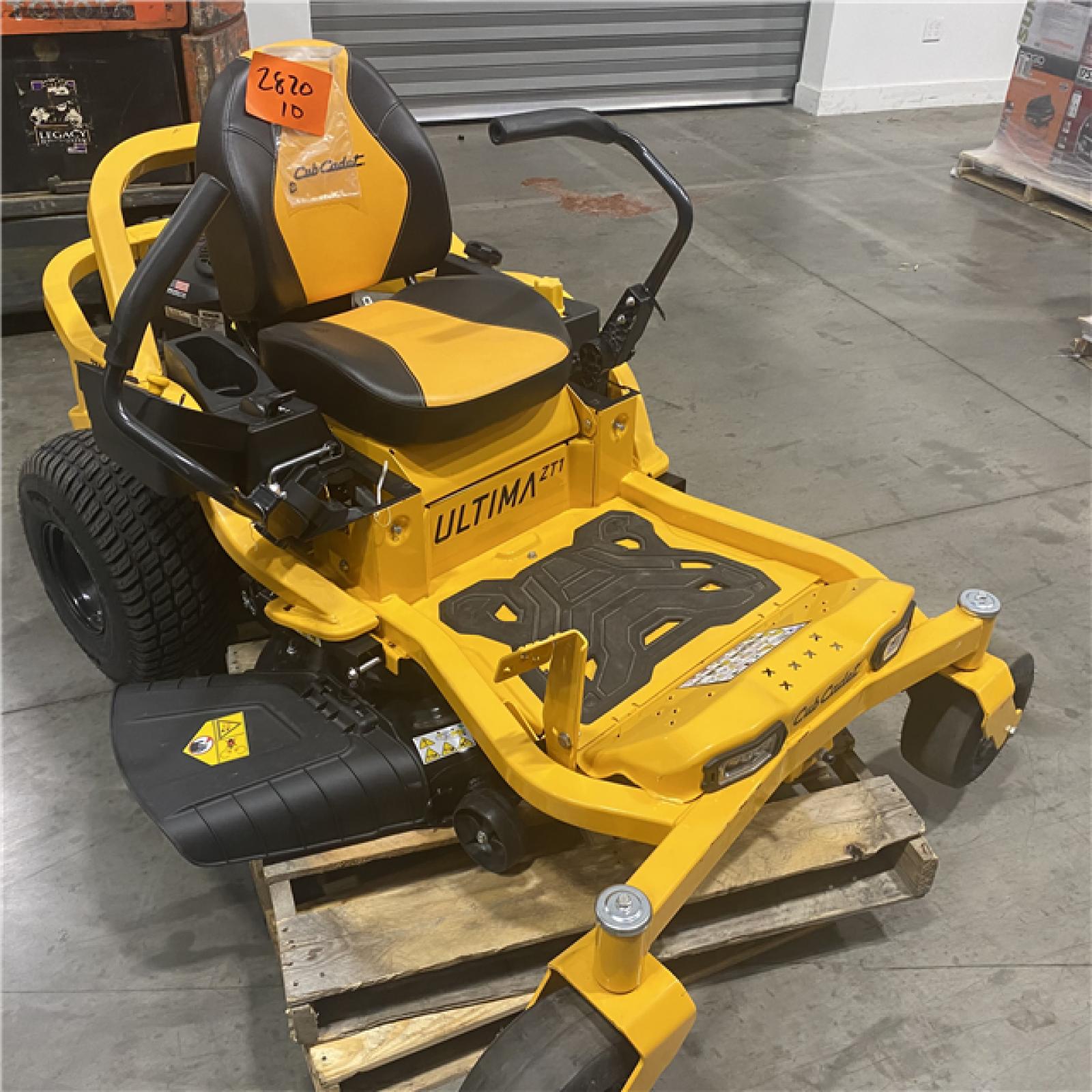 Dallas Location - As-Is Cub Cadet Ultima ZT1 42 Zero-Turn Mower