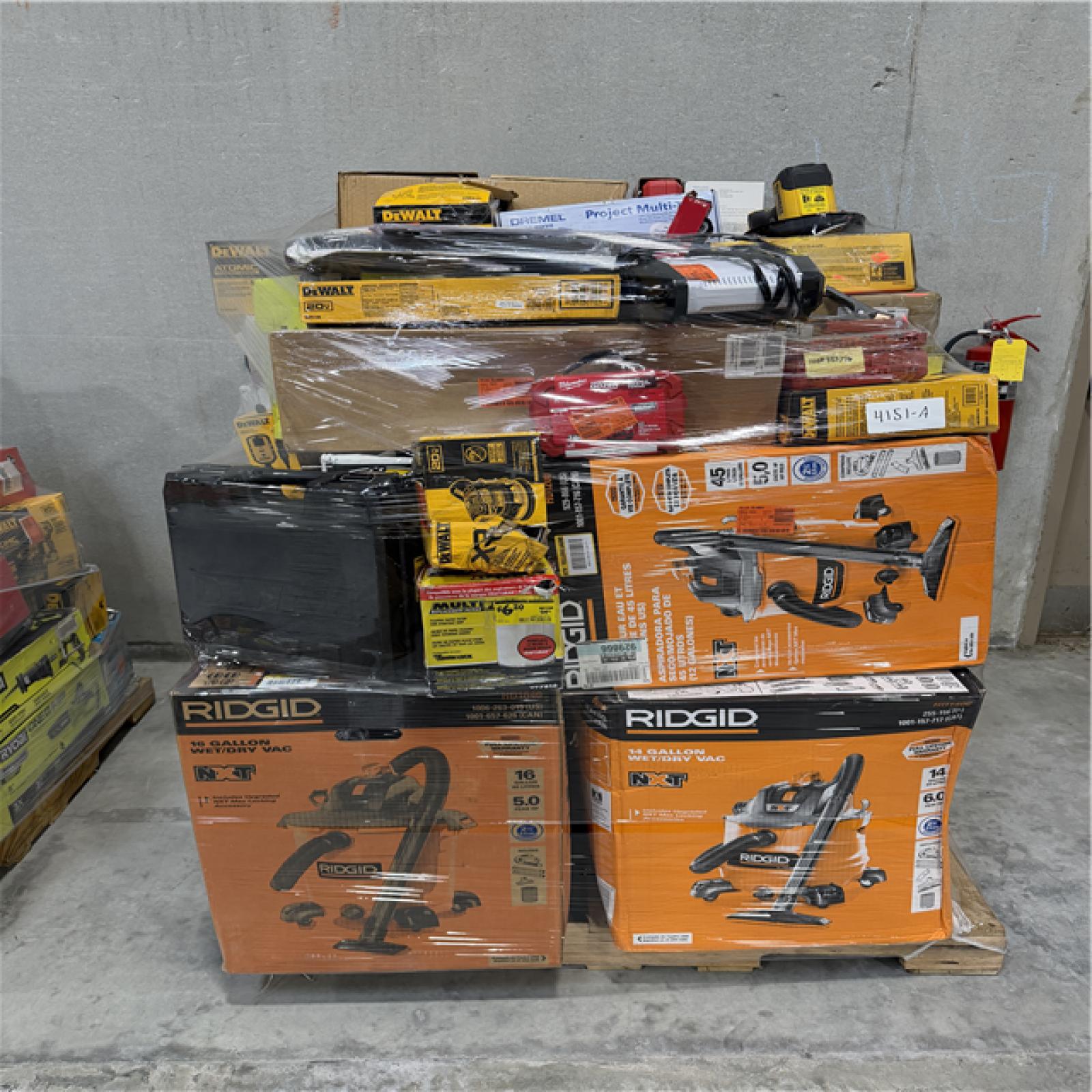 Atlanta Location AS-IS Tools Partial Truckload (4 Pallets) 4151-A
