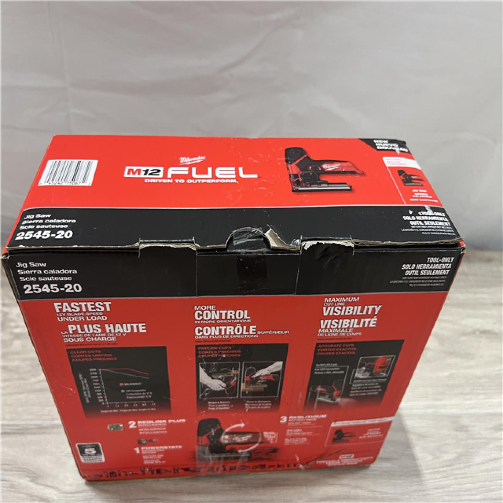 NEW Milwaukee 12V Fuel Lithium-Ion Cordless Jig Saw (Tool-Only)