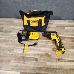 HOUSTON LOCATION - AS - IS DEWALT 20V MAX XR Cordless Brushless Drywall Screw Gun Threaded Clutch Housing COMBO KIT