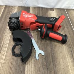 AS-IS Milwaukee FUEL 18V Lithium-Ion Brushless Cordless 4-1/2 in./5 in. Grinder with Variable Speed & Paddle Switch (Tool-Only)