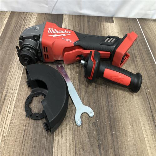 AS-IS Milwaukee FUEL 18V Lithium-Ion Brushless Cordless 4-1/2 in./5 in. Grinder with Variable Speed & Paddle Switch (Tool-Only)