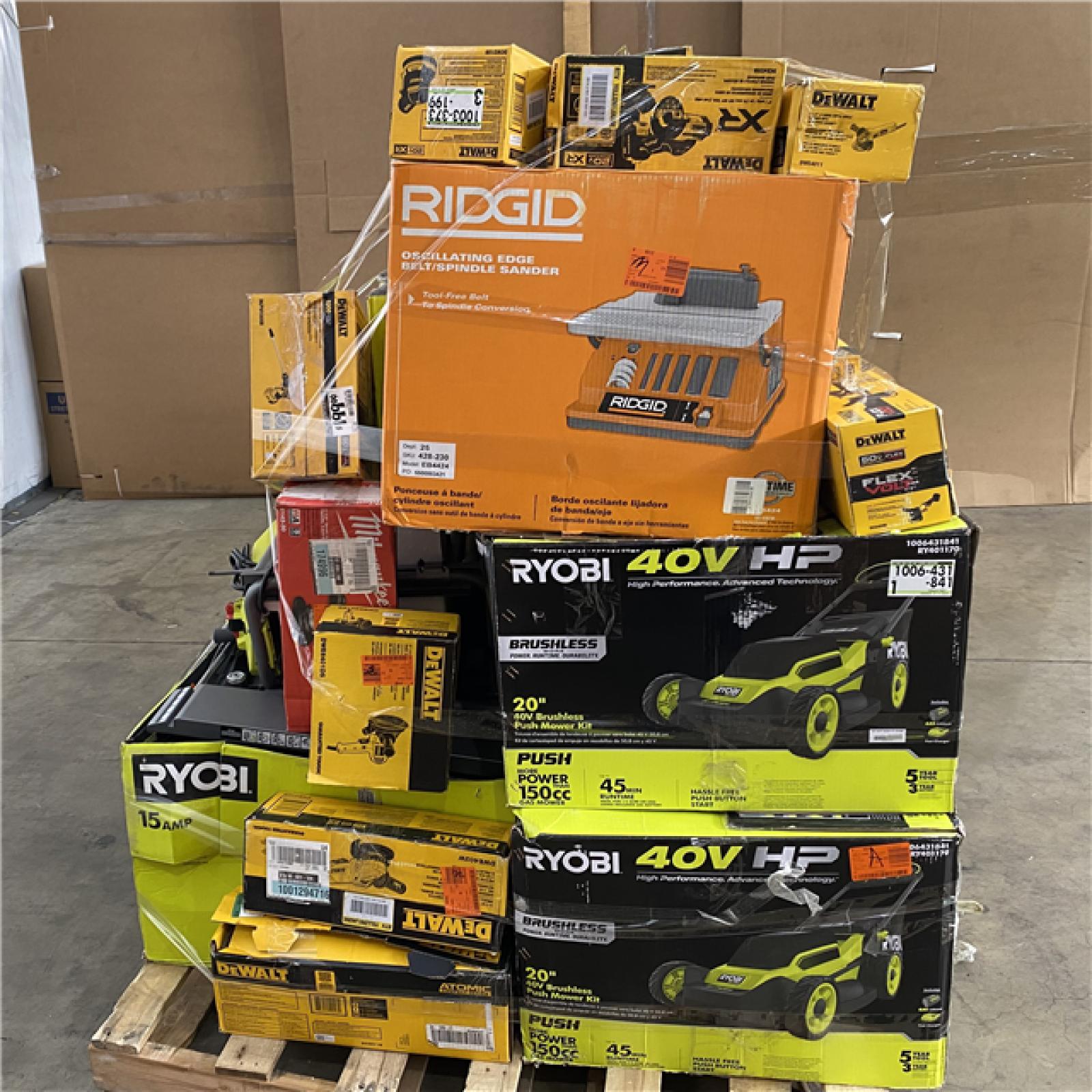 Houston Location AS IS - Tool Pallet