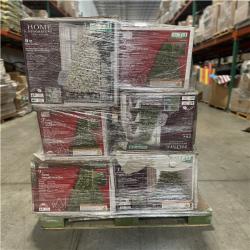 DALLAS LOCATION- AS-IS ASSORTED CHRISTMAS TREES PALLET