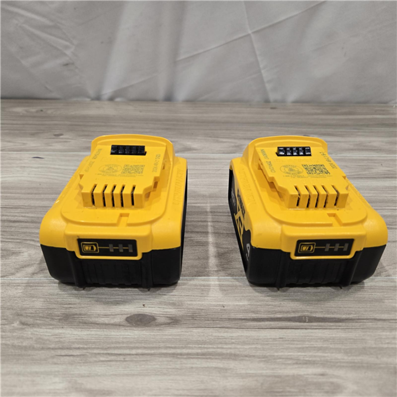 AS-IS DEWALT 20V MAX XR 4 Ah Li-Ion Battery (2 Pc) DCB2042