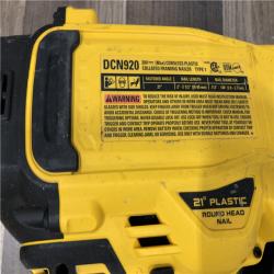 AS-IS DEWALT 20-Volt 21° Cordless Framing Nailer (Tool-Only)