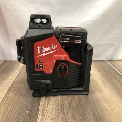 AS-IS Milwaukee 12-Volt Lithium-Ion Cordless Green 250 ft. 3-Plane Laser Level Kit