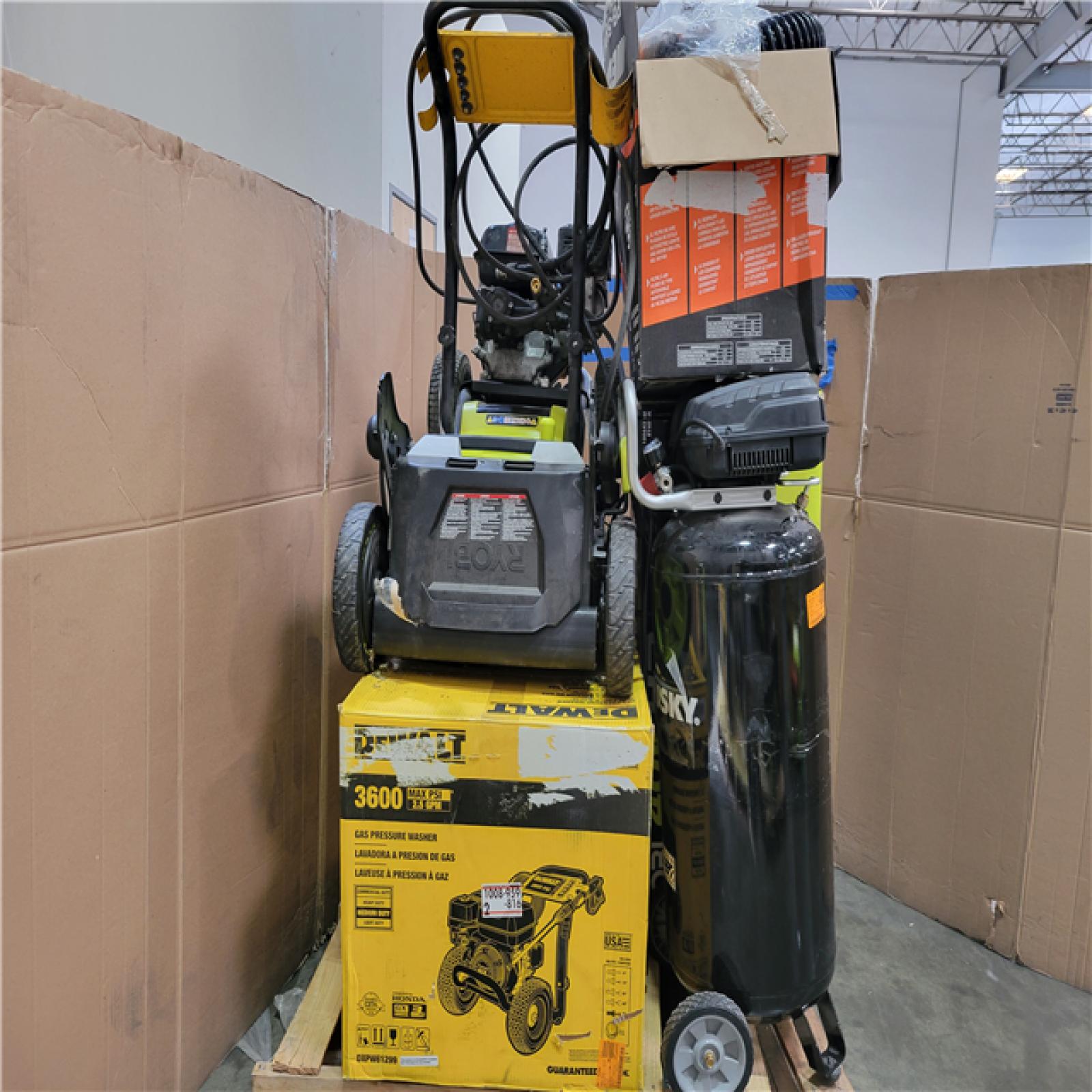 CALIFORNIA AS-IS OUTDOOR POWER EQUIPMENT