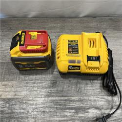 AS-IS DEWALT 20V/60V MAX FLEXVOLT Lithium-Ion 9.0Ah Battery and Charger Starter Kit
