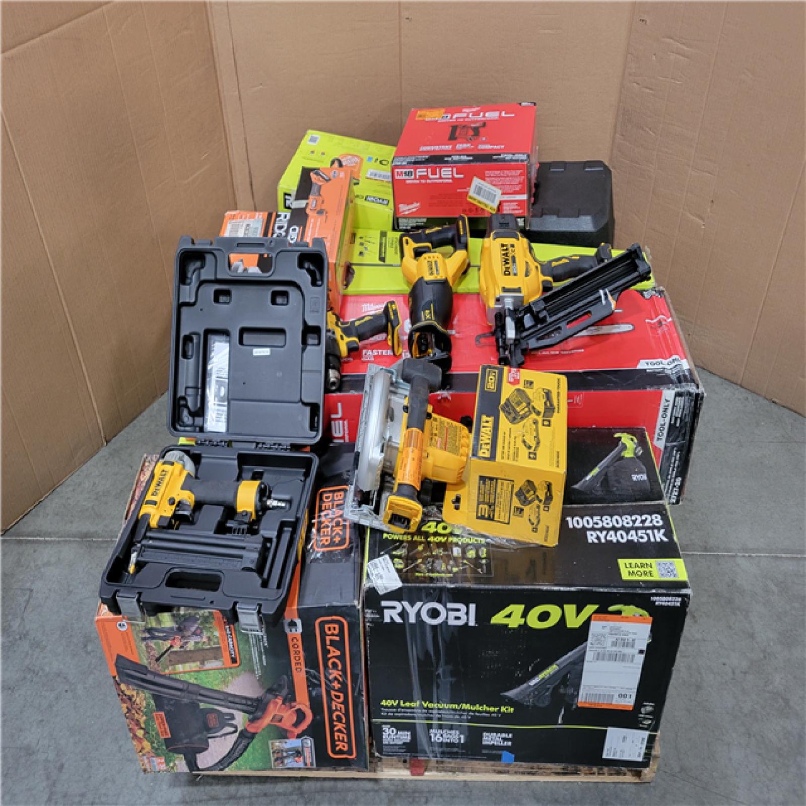 CALIFORNIA AS-IS TOOL PALLET