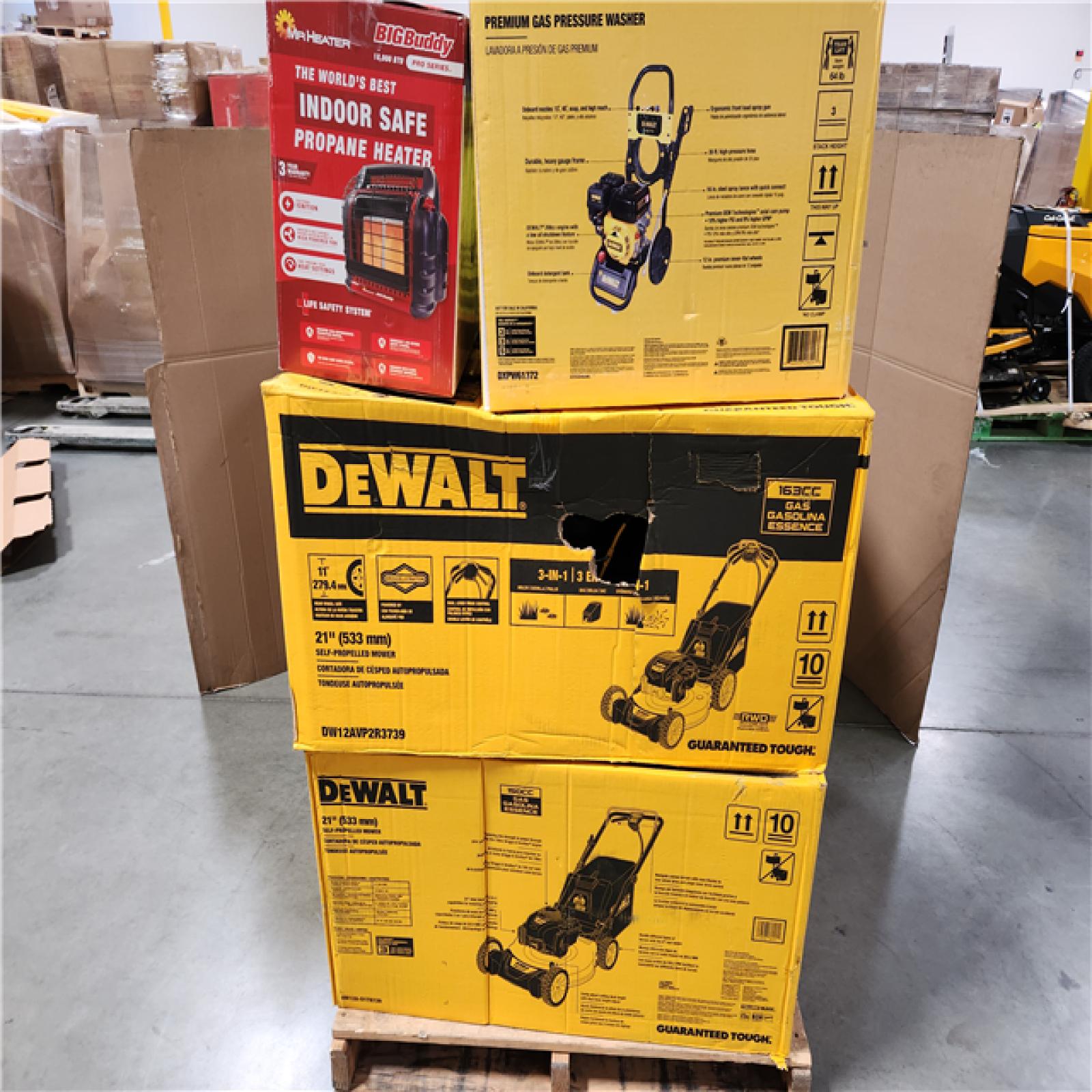 CALIFORNIA AS-IS OUTDOOR POWER EQUIPMENT