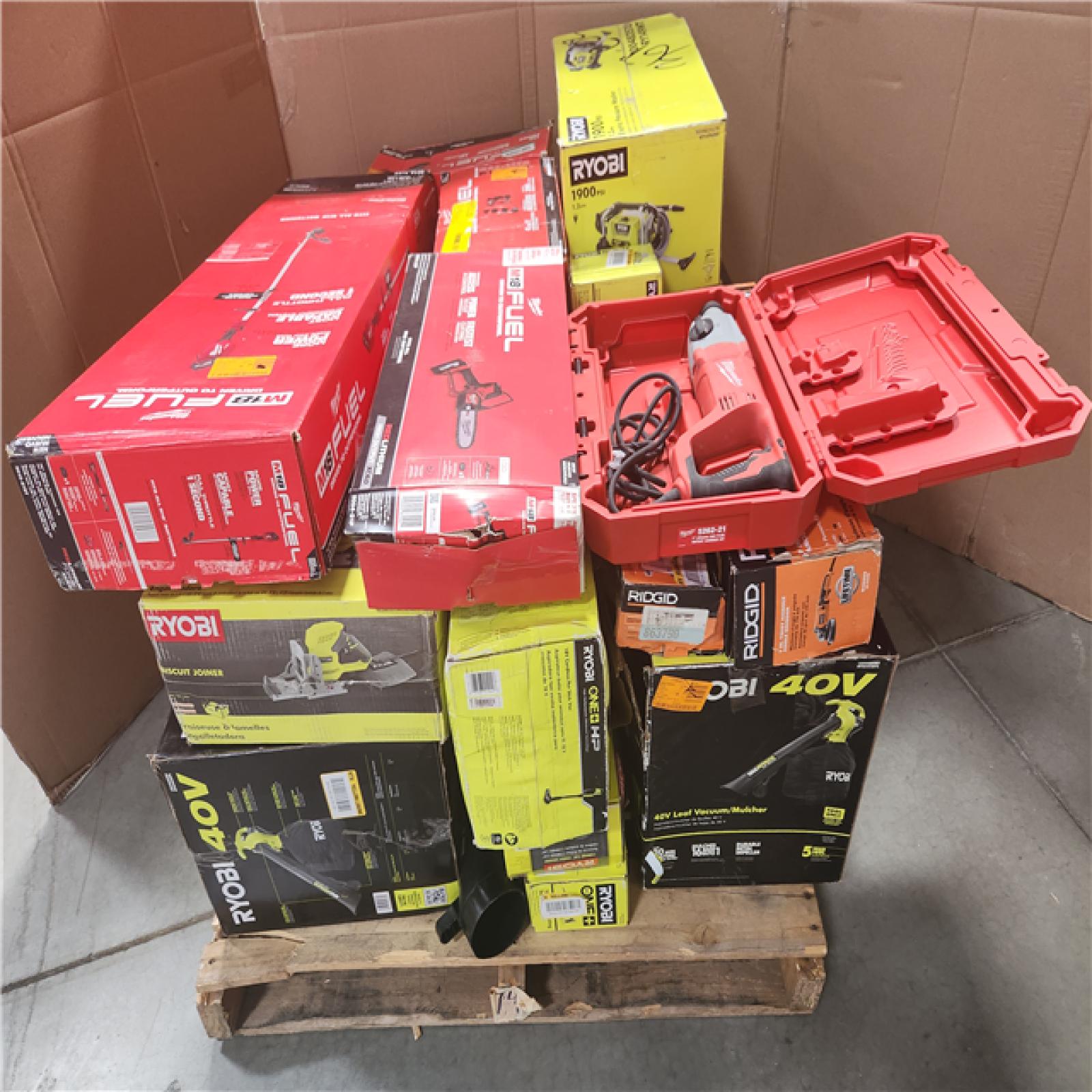 CALIFORNIA AS-IS TOOL PALLET