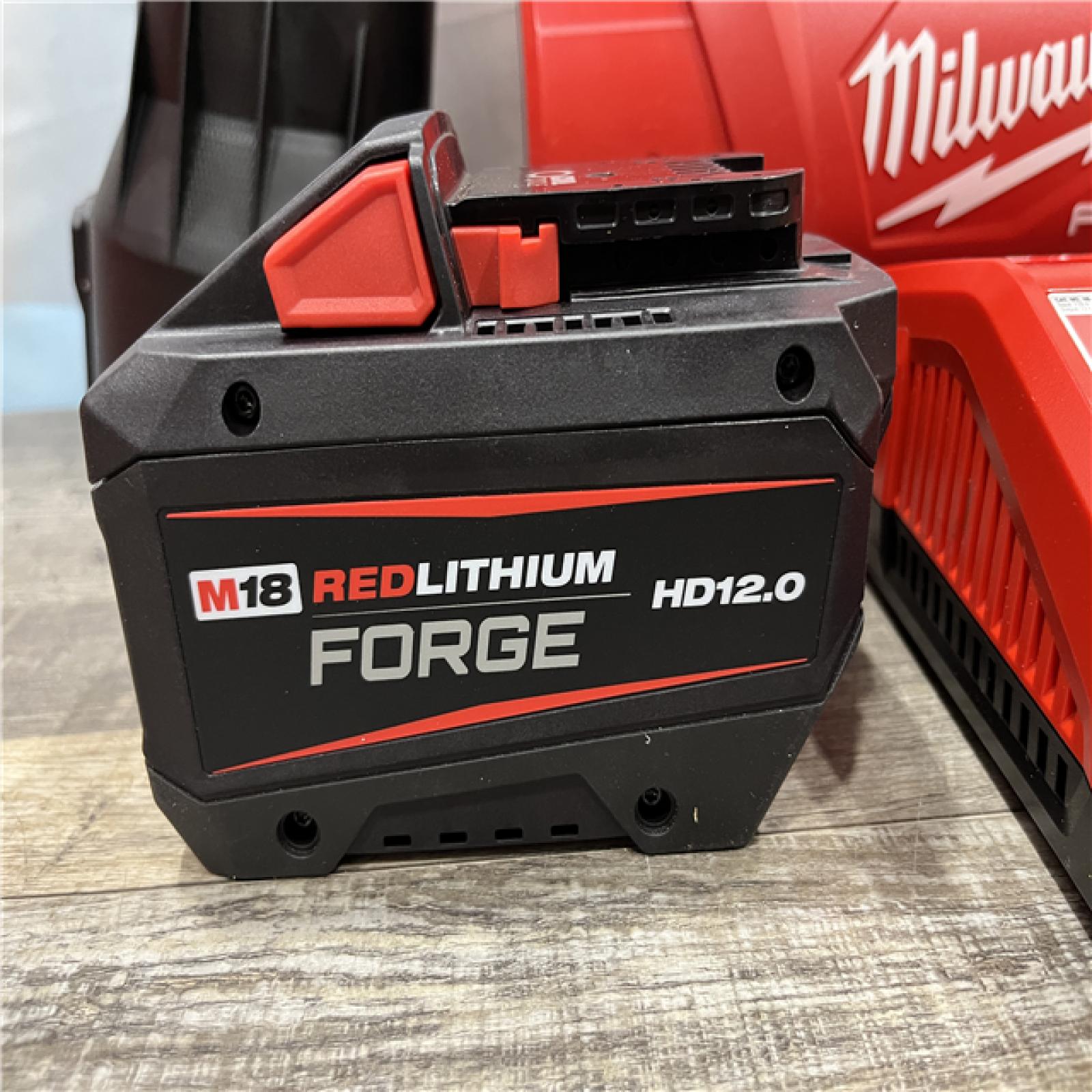 AS-IS Milwaukee FUEL 120 MPH 500 CFM 18V Brushless Cordless Battery Powered Leaf Blower Kit