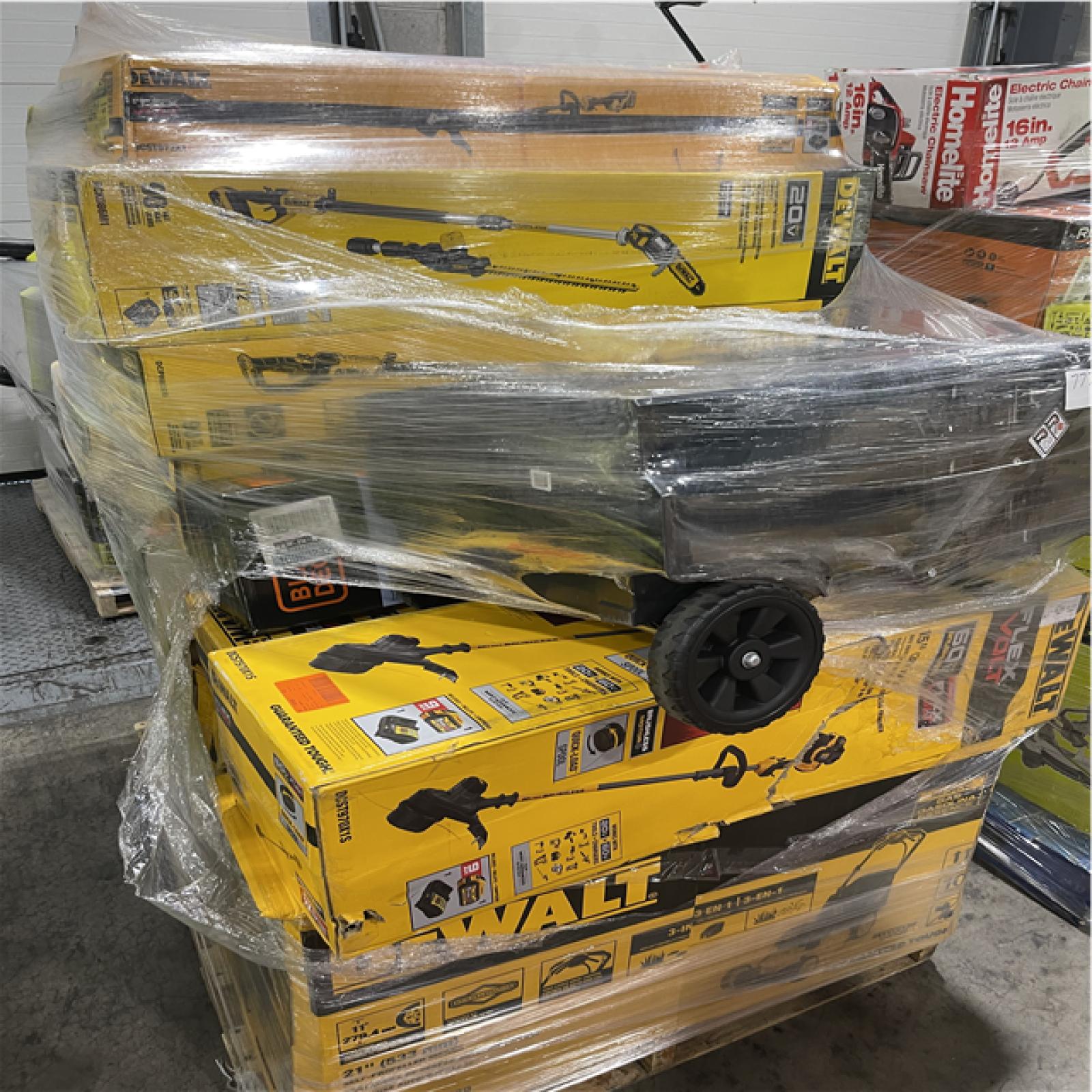 Pittston Location As-Is Power Tools Partial Truckload (12 Pallets) 7775-A