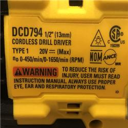 AS-IS DEWALT ATOMIC 20-Volt Lithium-Ion Cordless Brushless (4-Tool) Combo Kit