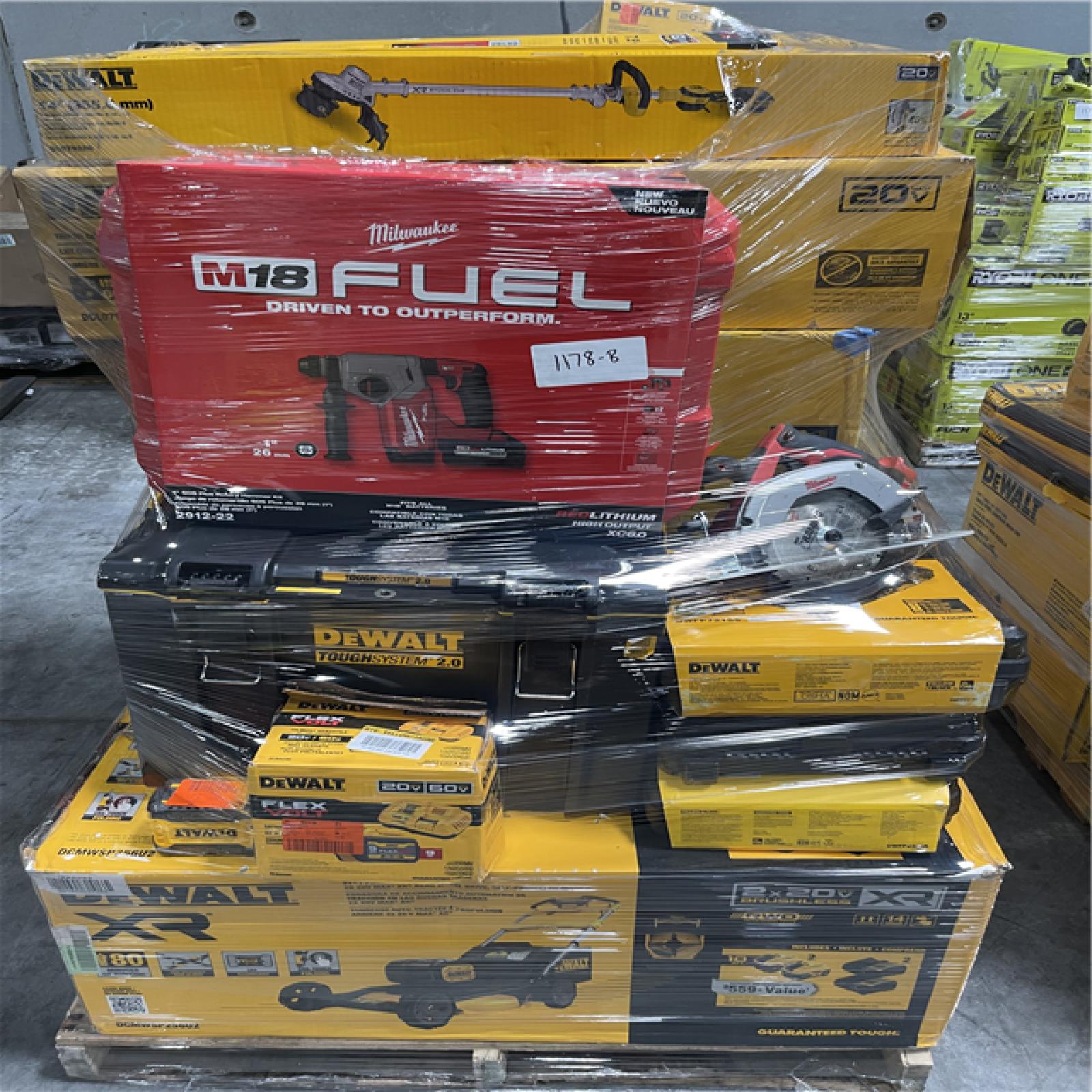 Atlanta Location As-Is Power Tools Partial Truckload (13 Pallets)1178-B