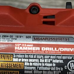 NEW - Milwaukee FUEL 18V Lithium-Ion Brushless Cordless Hammer Drill and Impact Driver Combo Kit