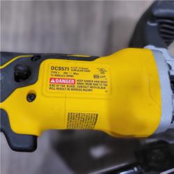 AS-IS DEWALT ATOMIC 20V MAX Cordless Brushless 4-1/2 in. Circular Saw (Tool Only)