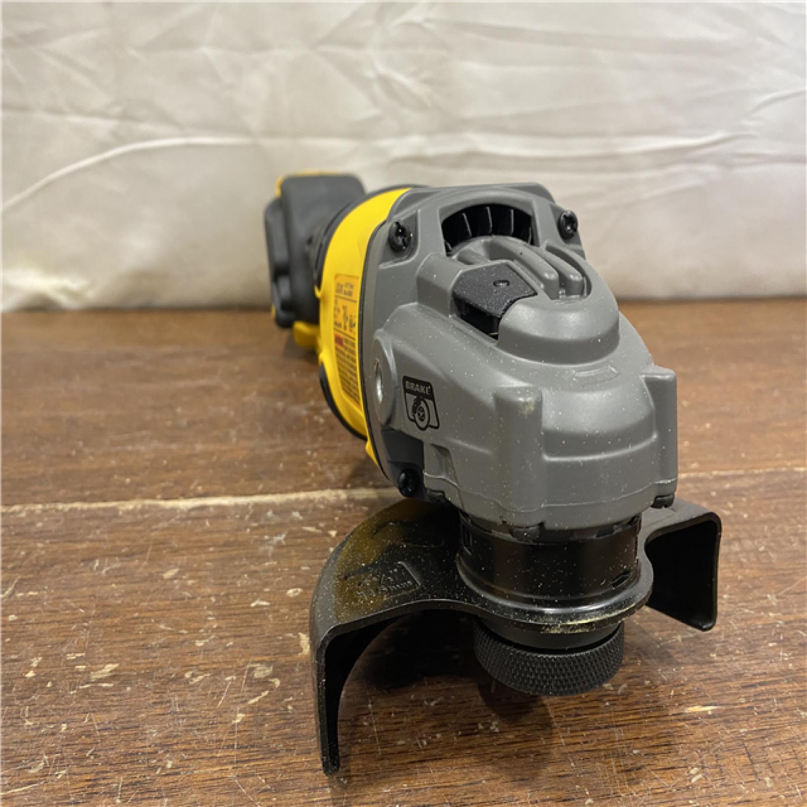 AS-IS DEWALT 60V MAX Cordless Brushless 4.5 in. to 6 in. Small Angle Grinder with Kickback Brake (Tool Only)