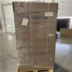 DALLAS LOCATION- NEW! Gladiator Flex 78in W x 75 in H x 19in D Pre-Assembled 24 Gauge Welded Steel 5-Piece Garage System in Silver Tread (2 SETS)