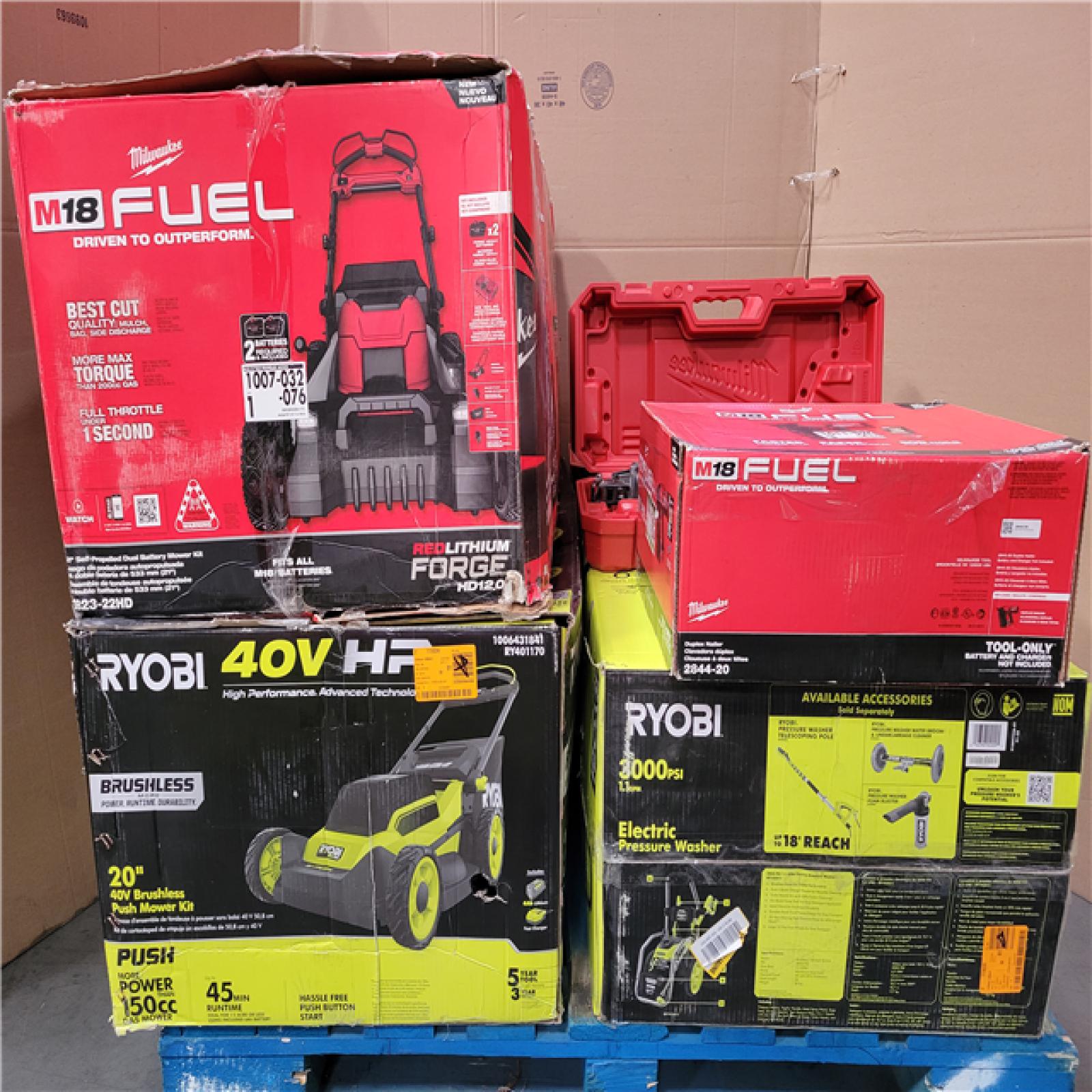 CALIFORNIA AS-IS TOOL PALLET