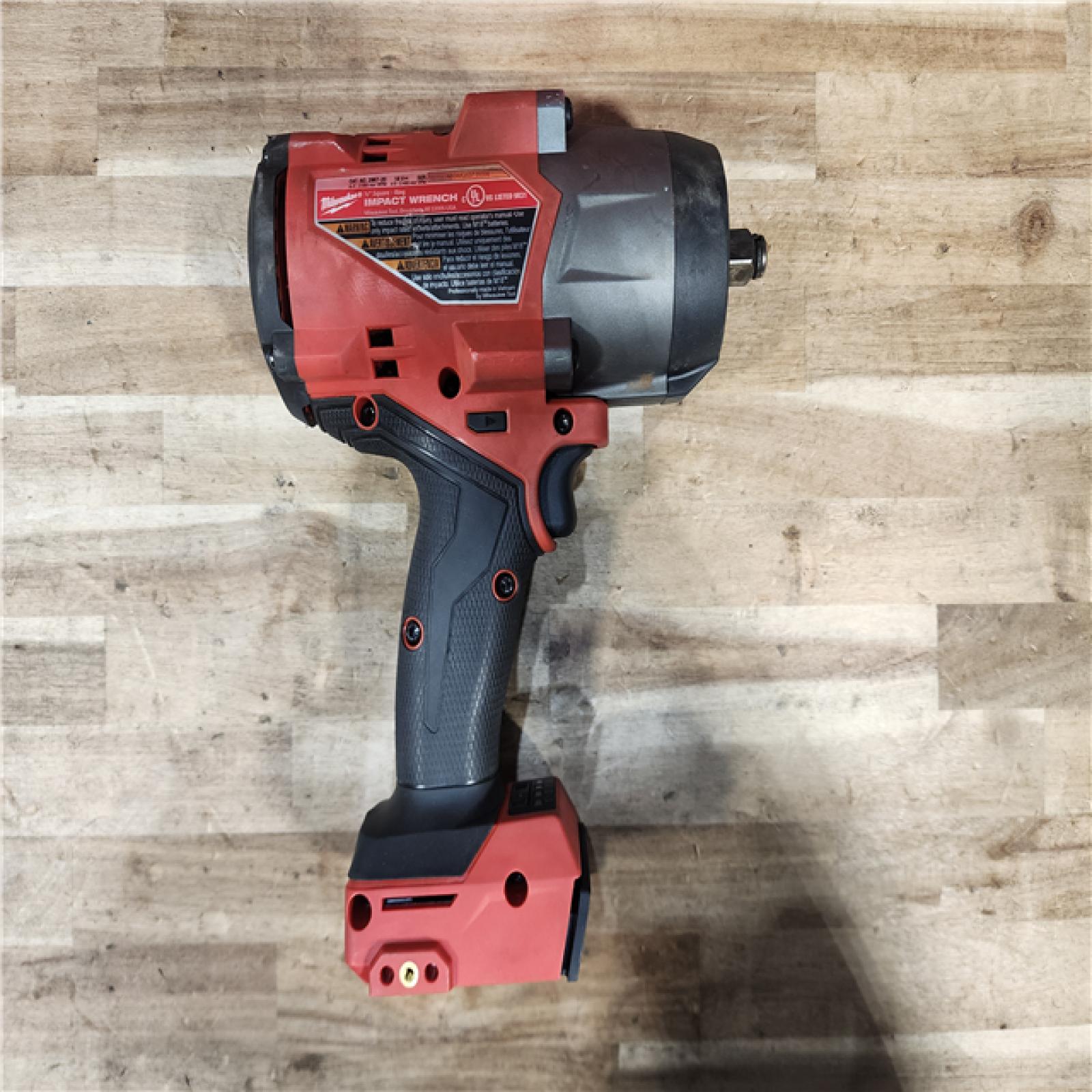 HOUSTON LOCATION - AS-IS Milwaukee FUEL 18V Lithium-Ion Brushless Cordless 1/2 in. Impact Wrench with Friction Ring (Tool-Only)
