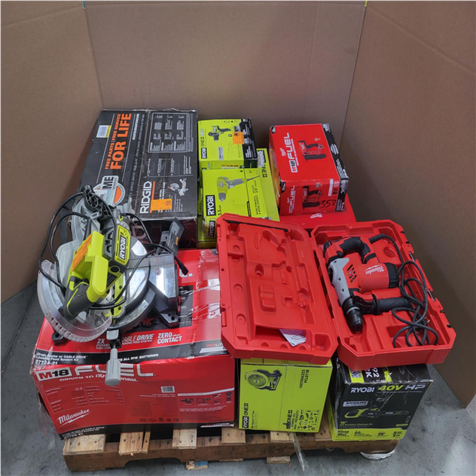 CALIFORNIA AS-IS TOOL PALLET