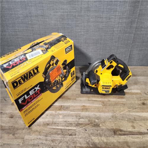 HOUSTON LOCATION - AS-IS DEWALT FLEXVOLT 60V MAX Cordless Brushless 7-1/4 in. Circular Saw with Brake (Tool Only)