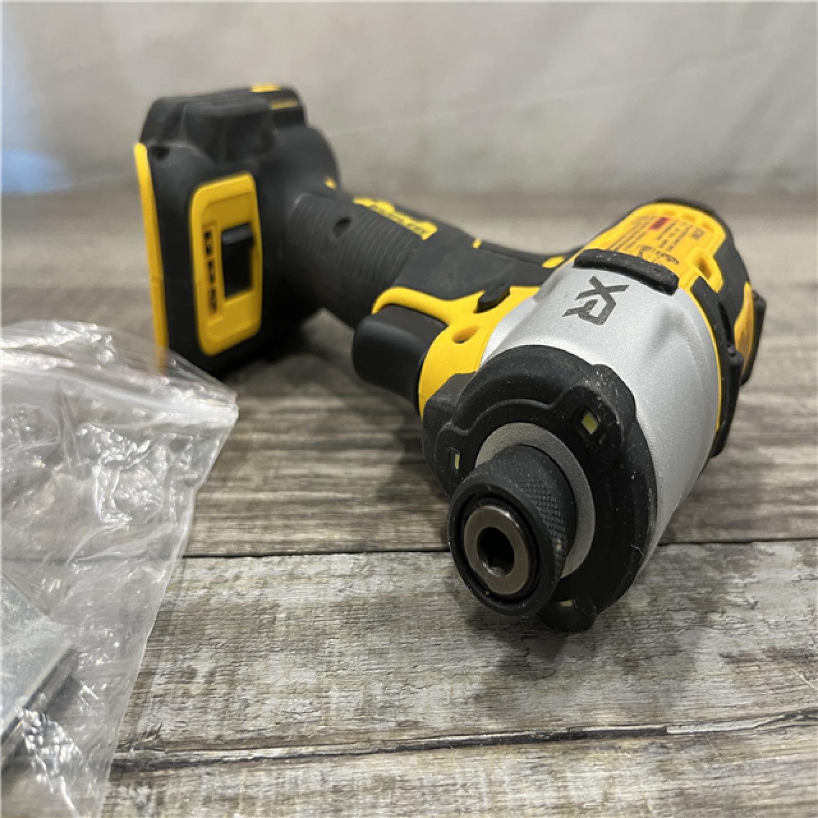 AS-IS DEWALT 20-Volt Maximum XR Cordless Brushless 1/4 in. 3-Speed Impact Driver (Tool-Only)