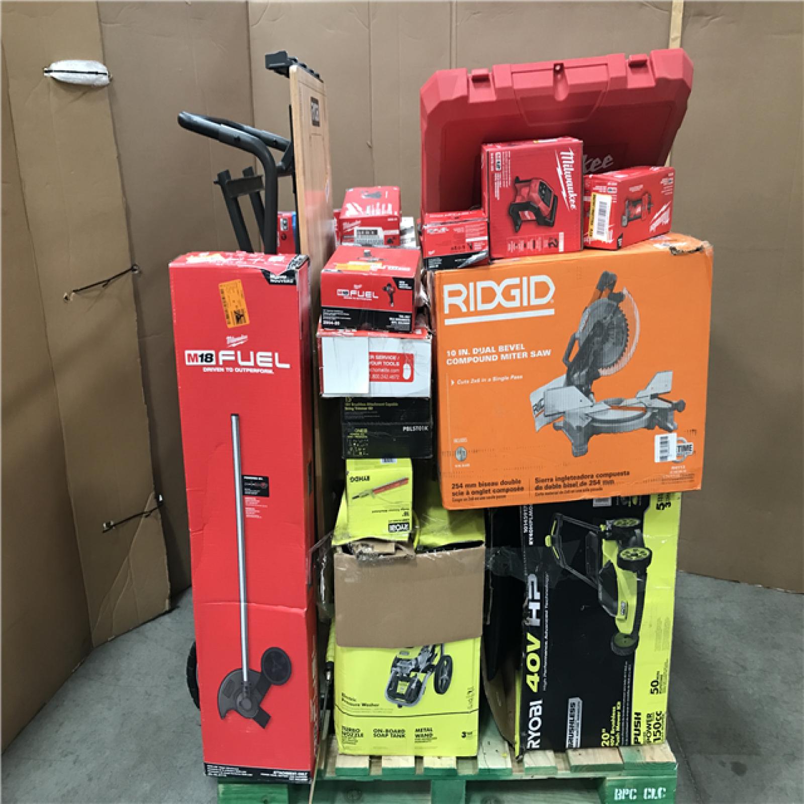 California AS-IS Tool Pallet