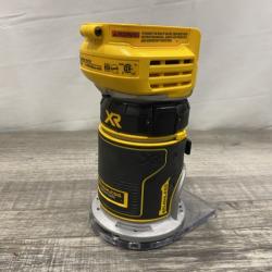 AS-IS DEWALT 20V MAX XR Cordless Brushless Fixed Base Compact Router (Tool Only)